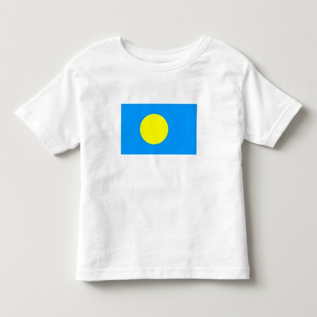 Palau Flag Toddler T-shirt (Front)