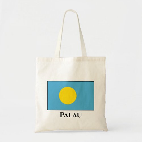 Palau Flag Tote Bag