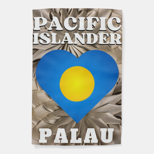 Palau Flag Yard Outdoor Decor (Front)