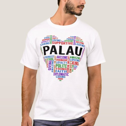 PALAU Legend Heart T_Shirt