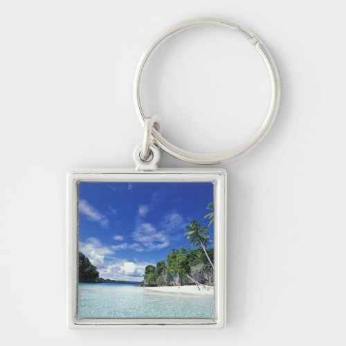 Palau Rock Islands Honeymoon Island World Keychain