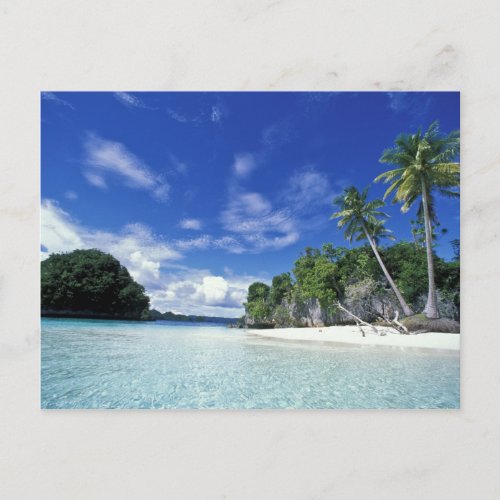 Palau Rock Islands Honeymoon Island World Postcard