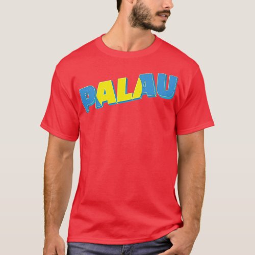 Palau Vintage style retro souvenir 2 T_Shirt