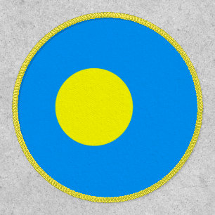 Palauan Flag, Flag of Palau Patch