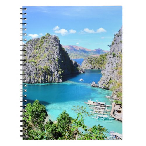 Palawan Lagoon Philippines Notebook