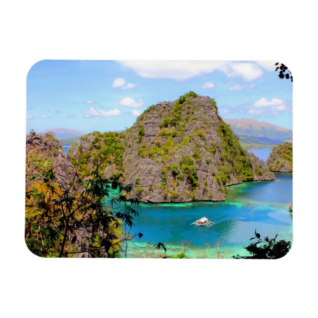 Palawan of Philippines Magnet (Horizontal)