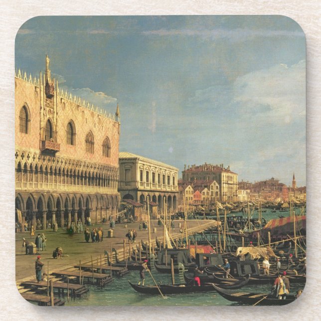 Palazzo Ducale and the Riva degli Schiavoni, Venic Coaster (Front)