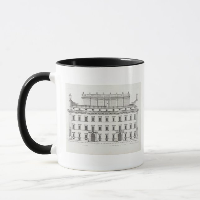 Palazzo Falconieri, Rome, from 'Palazzi di Roma', Mug (Left)