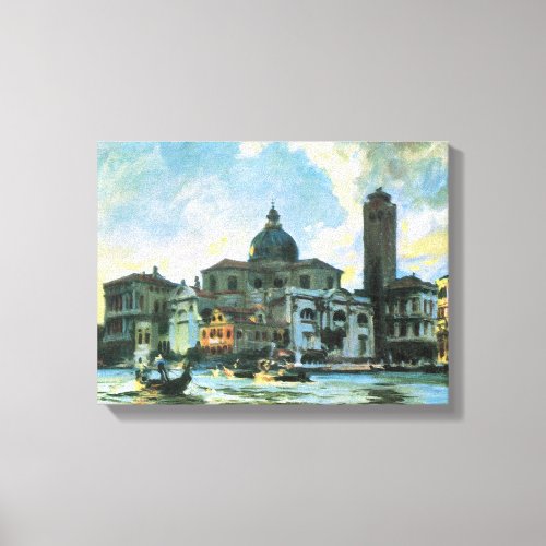 Palazzo Labia Venice by John Singer Sargent Canvas Print
