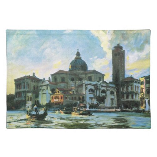 Palazzo Labia Venice by John Singer Sargent Cloth Placemat