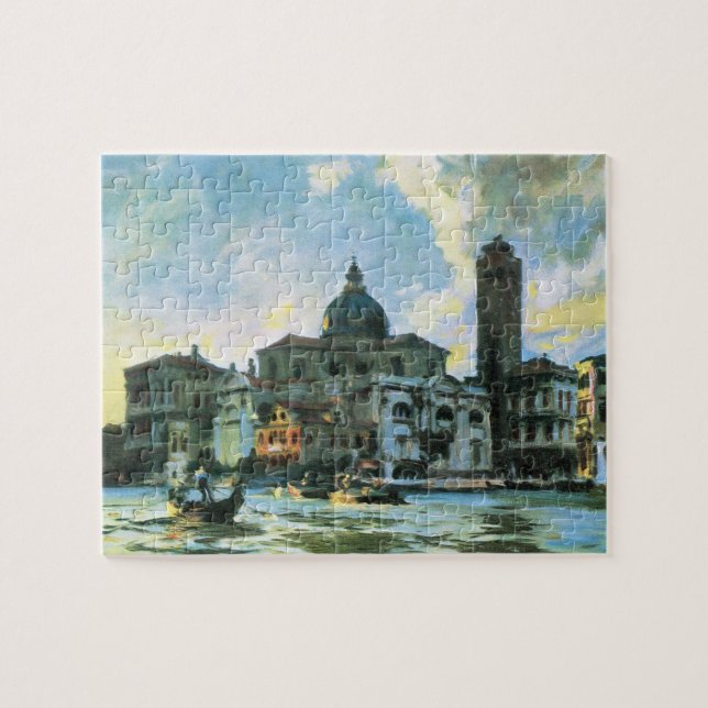 Palazzo Labia, Venice by John Singer Sargent Jigsaw Puzzle (Horizontal)