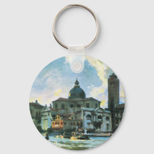 Palazzo Labia, Venice by John Singer Sargent Keychain