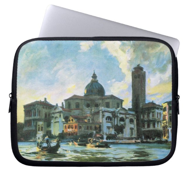 Palazzo Labia, Venice by John Singer Sargent Laptop Sleeve (Front)