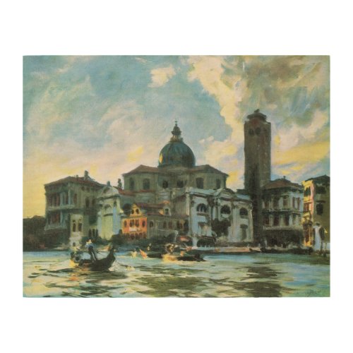 Palazzo Labia Venice by John Singer Sargent Wood Wall Art