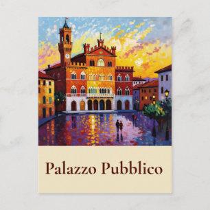 Palazzo Pubblico - Siena, Tuscany, central Italy Postcard