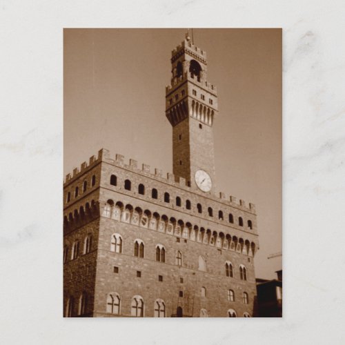Palazzo Vecchio Postcard