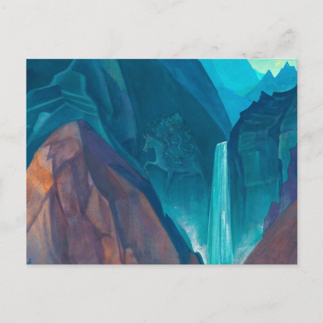 Palden Lhamo by Nicholas Roerich Holiday Postcard (Front)