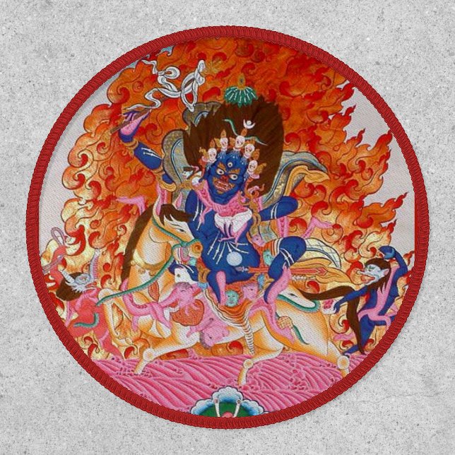 Palden Lhamo Tibetan Buddhist Protector Patch (Front)