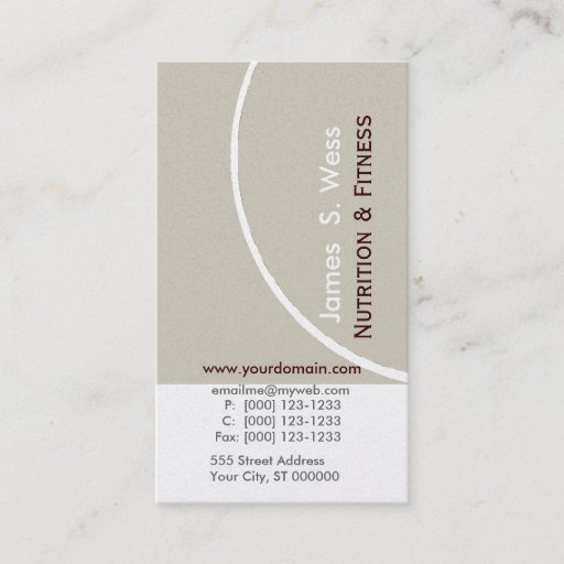 Customizable Modern Unique  Template Business Card