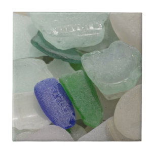 Pale Beach Glass Ceramic Tile