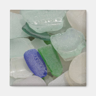Pale Beach Glass Magnet