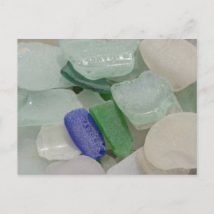 Pale Beach Glass Postcard