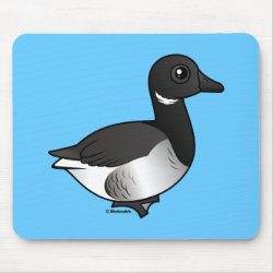 Pale-bellied Brant Goose Mousepad