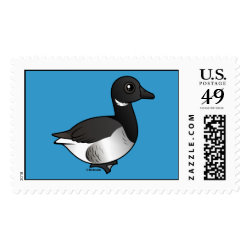 Pale-bellied Brant Goose Large Stamp 2.5