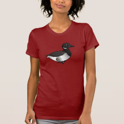 Pale-bellied Brant Goose Women's American Apparel Fine Jersey Short Sleeve T-Shirt