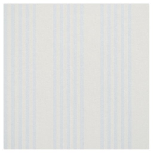 Pale blue and beige five stripes pattern fabric