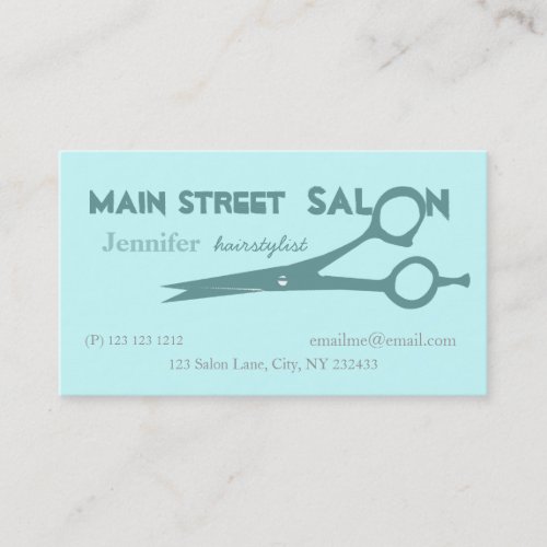 Beauty Salon Spa Business Card Templates