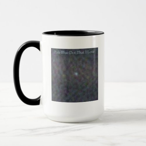 PALE BLUE DOT MUG