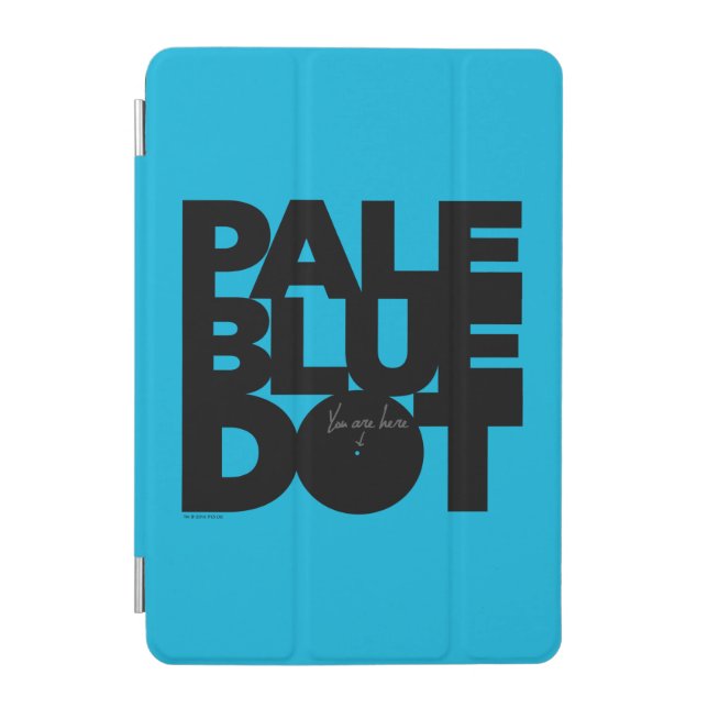Pale Blue iPad Mini Cover (Front)
