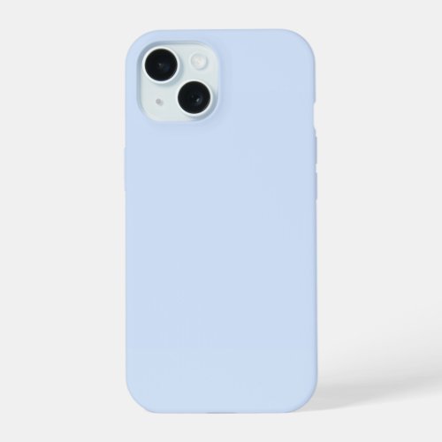Pale Blue  iPhone 15 Case
