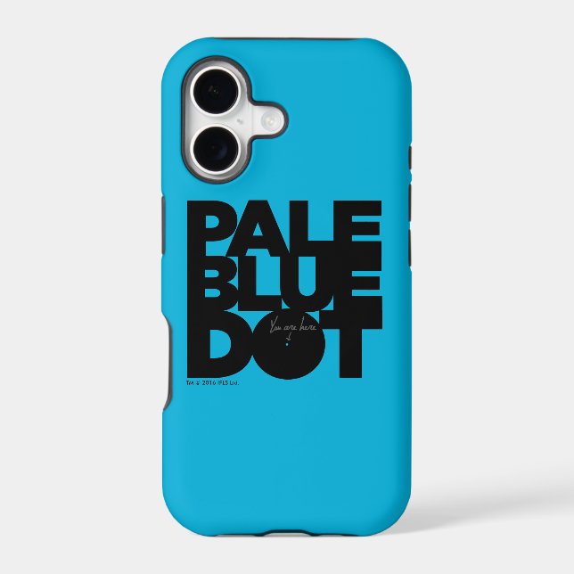 Pale Blue Iphone Case (Back)