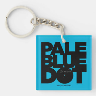 Pale Blue Keychain