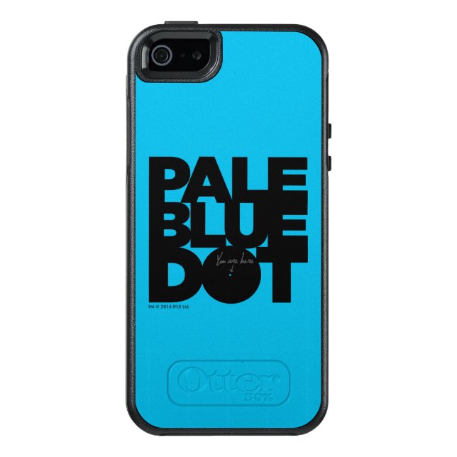 Pale Blue Otterbox iPhone Case (Back)