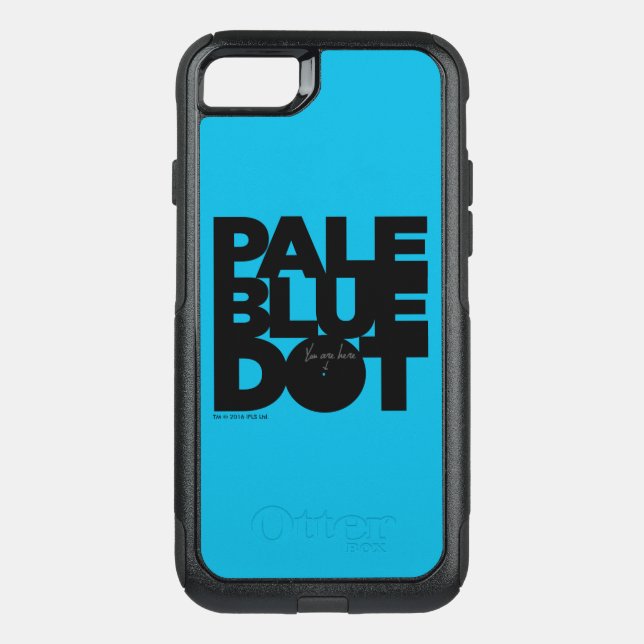 Pale Blue Otterbox iPhone Case (Back)