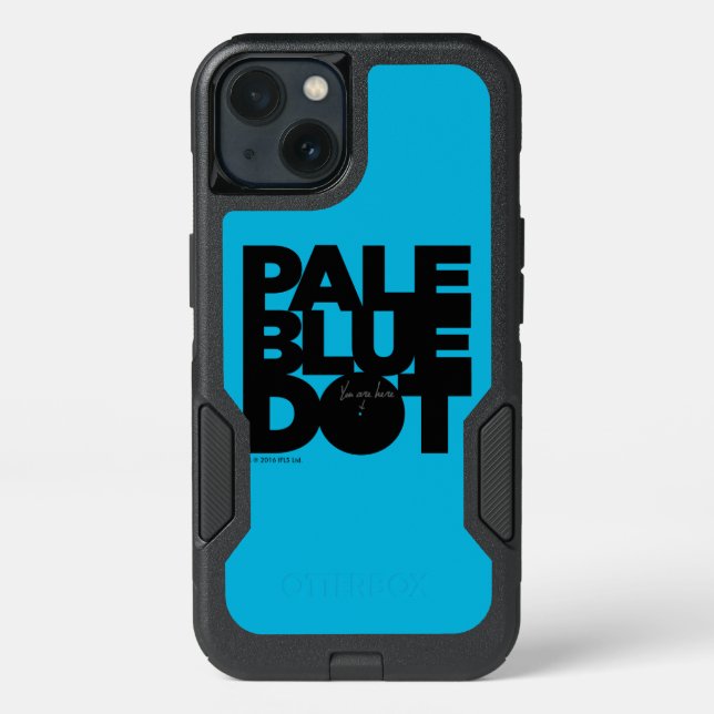 Pale Blue Otterbox iPhone Case (Back)