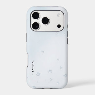 Pale Blue Pearl Ice Gradient iPhone 17 Pro Case