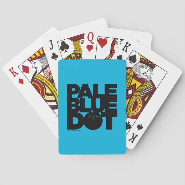 Pale Blue Poker Cards (Back)
