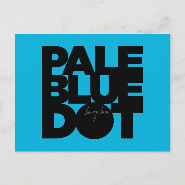 Pale Blue Postcard (Front)