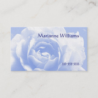 Pale Blue Rose Mommy Card