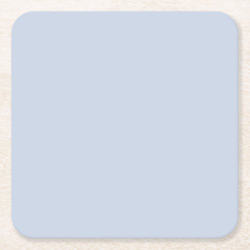 Pale Blue Solid Color _ Pairs 2022 Popular Color Square Paper Coaster