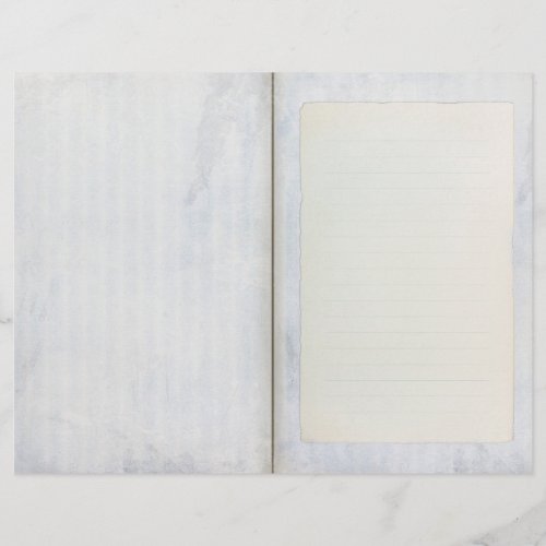 Pale Blue Striped Shabby Scrapbook Paper