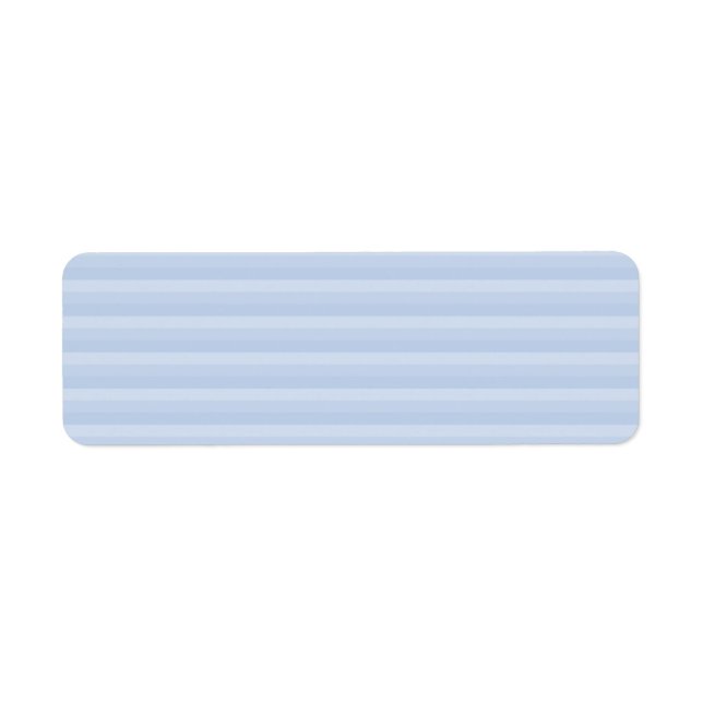 Pale Blue Stripes. Label (Front)