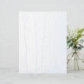 Pale Blue Tree Paper (Standing Front)