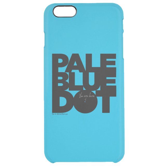 Pale Blue Uncommon iPhone Case (Back)