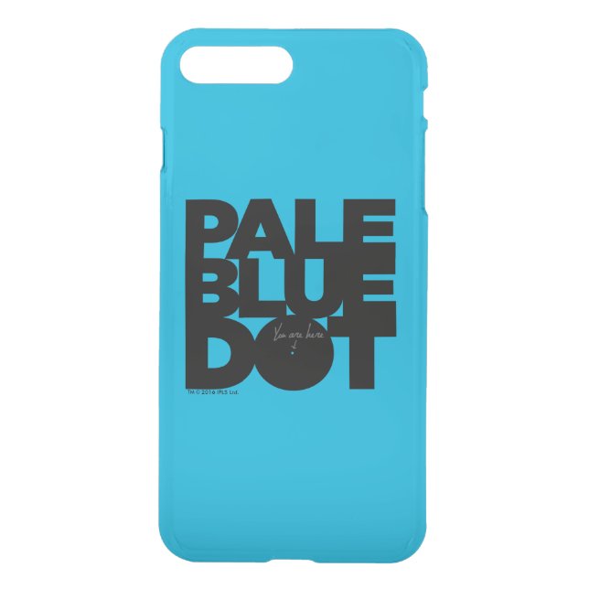 Pale Blue Uncommon iPhone Case (Back)