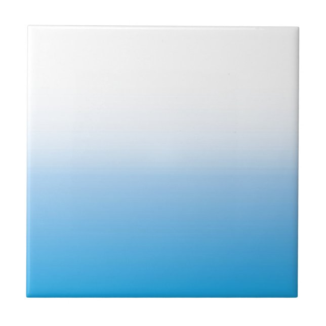 Pale Bluie Two Tone Ceramic Tile (Front)